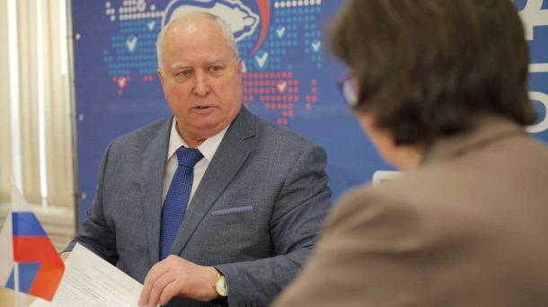 Владимир Березовский подал документы для участия в предварительном голосовании «Единой России»