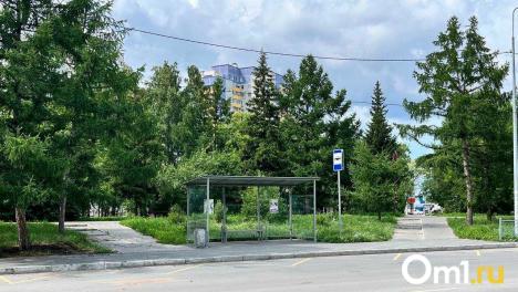 В Омске обновят девять остановок: появятся пандусы и тактильная плитка