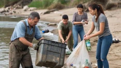 Волонтёры очистят 500 гектаров берегов рек в Новосибирской области
