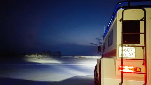 «Провёл на льду несколько часов в темноте»: под Новосибирском спасли заблудившегося рыбака