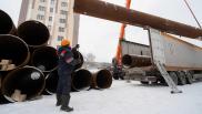 В Новосибирск завозят трубы для ремонтной кампании 2026 года