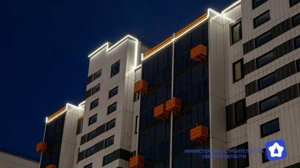 В Омске хотят разрешить тратить взносы на капремонт на подсветку домов