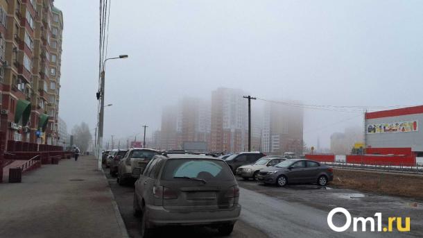 Туман в Омске: Дептранс предупреждает об опасности на дорогах