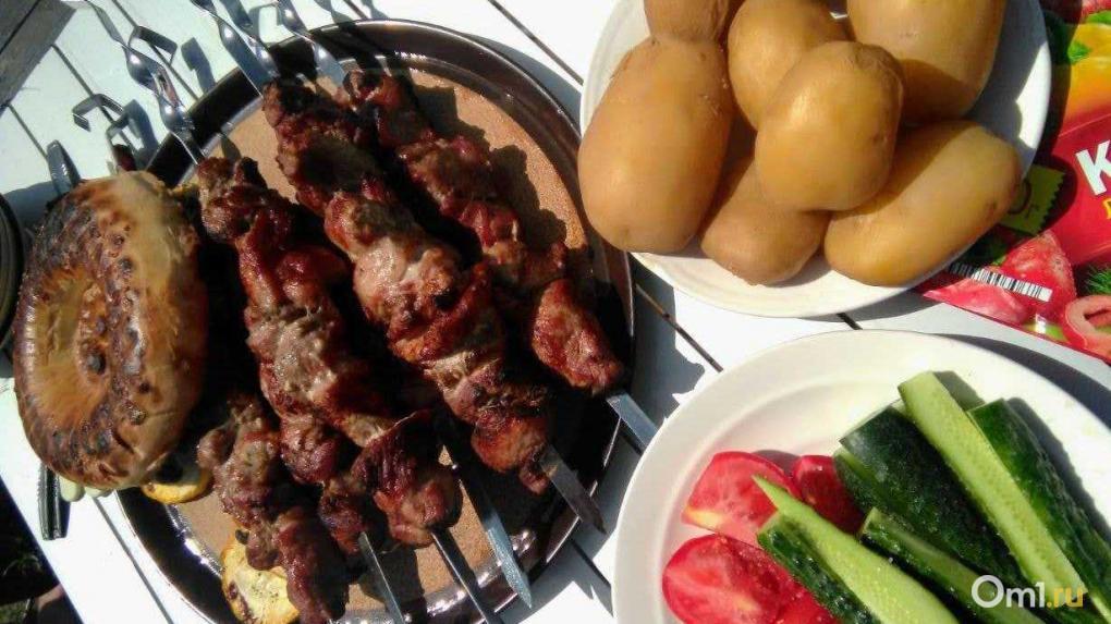 Шашлыки под запретом: опубликована дата, когда омичей начнут штрафовать за мангалы