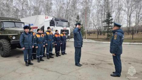 В один из районов Омской области отправили группу спасателей. Зачем?