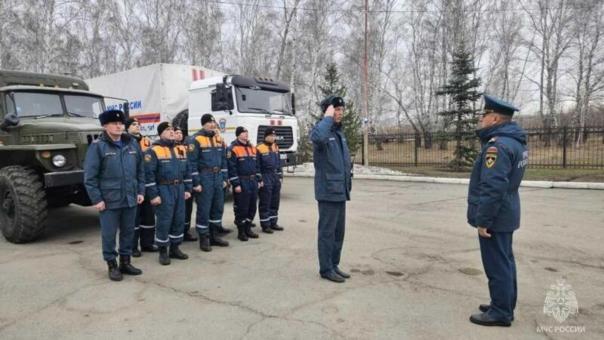 В один из районов Омской области отправили группу спасателей. Зачем?