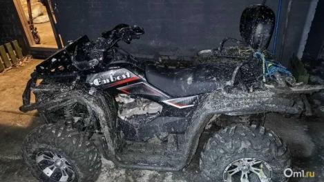 В Омской области водитель квадроцикла не справился с управлением и погиб