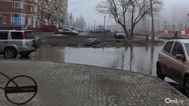 Коммунальщики Новосибирска борются с подтоплением на Ипподромской: троллейбусы пущены в объезд