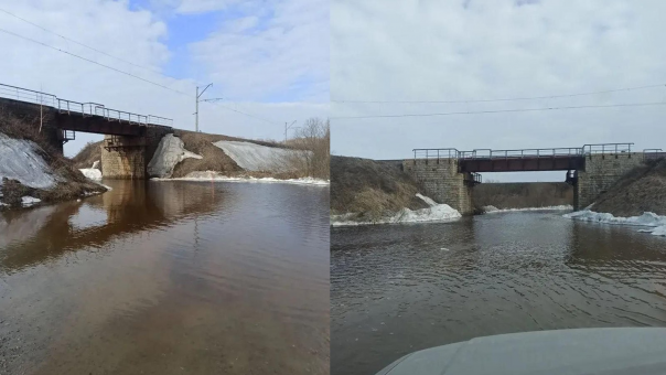 Вода наступает: на двух дорогах в Новосибирской области закрыли проезд для легковушек