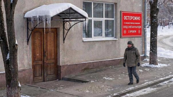 Осторожно: сход снега! Платите за ЖКХ, не выходя из дома