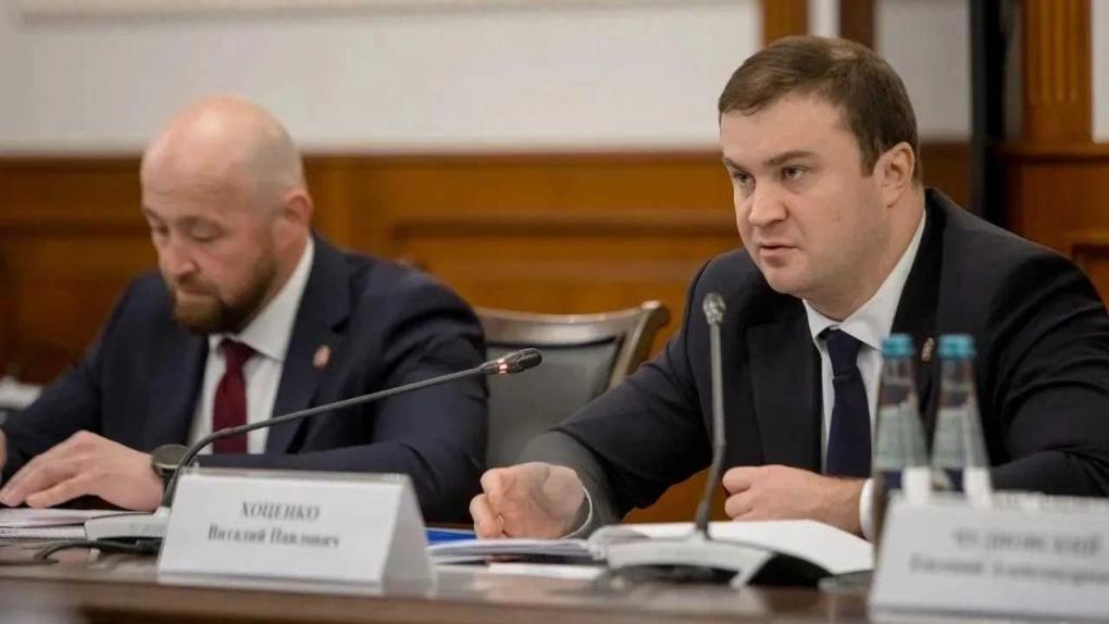 Губернатор Хоценко сообщил министру транспорта России Никитину, как идут ключевые стройки в Омской области