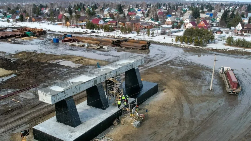 В Омске участок под будущий платный мост через Омь хотят передать области