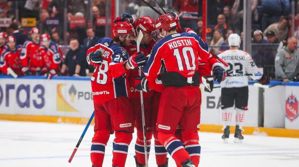 Клим Костин о победе ЦСКА над «Авангардом»: «В этой серии идёт хоккей уровня НХЛ»
