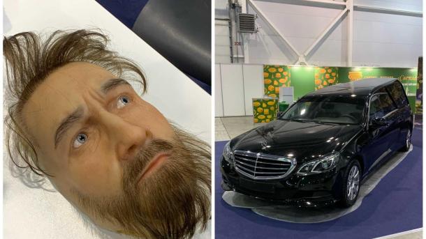 Урны с Ван Гогом и гробы 18 века: что представили на выставке «Сибирь-Ритуал» в Экспоцентре — показываем самое интересное