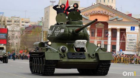 Из-за доставки военной техники в Омске перекроют несколько улиц и площадей