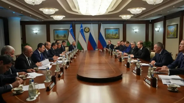 Виталий Хоценко обсудил сотрудничество Омской области с Узбекистаном