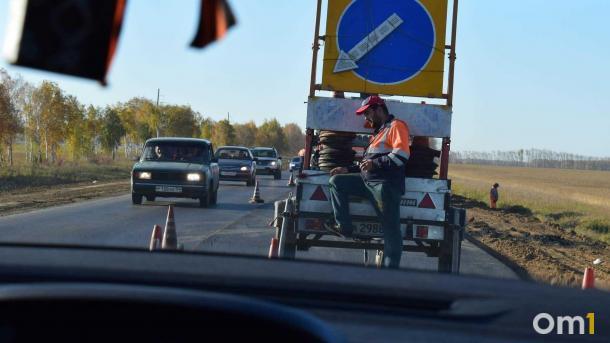 В Омском районе принимают экстренные меры для восстановления дороги в Ростовке
