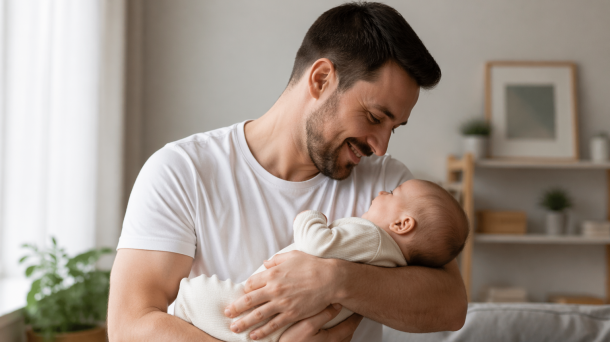 52% мужчин в Омске готовы уйти в декрет вместо жён