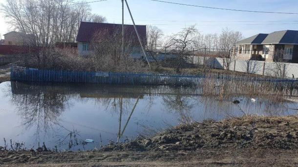 После публикации в СМИ власти Барабинска доехали до затопленного дома местной жительницы