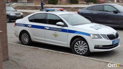 В Омске маршрутка столкнулась с двумя иномарками: есть пострадавшие