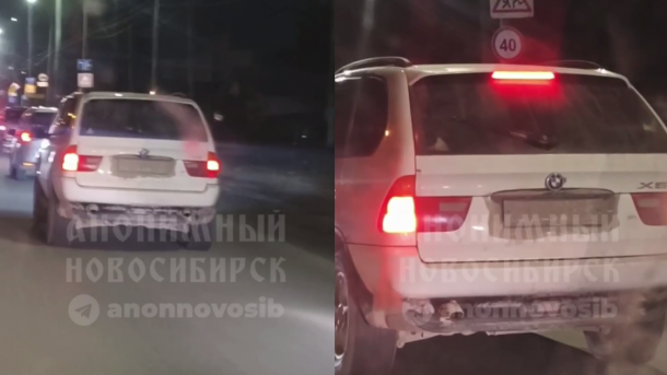 «Трагедия, деньги кончились»: в Новосибирске водители моют машины, оставляя грязными только номера