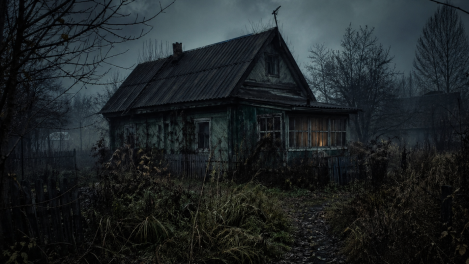 Повешенные куклы и кровавый потолок: в Омске продают дачу, как из фильма ужасов