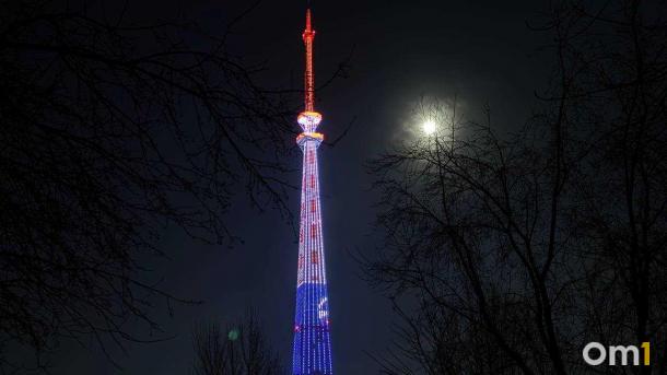На омской телебашне распустятся цветы. Когда смотреть световое шоу?