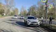В Омске 12-летний велосипедист попал под иномарку на «зебре» на проспекте Менделеева