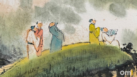 Тушь, бумага и дыхание гор: в Омске появилась необычная выставка китайской культуры