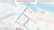 Завтра на Левом берегу перекроют часть улиц
