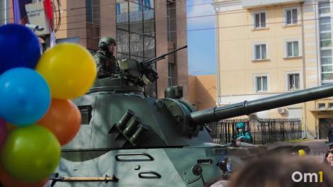 На параде 9 Мая в Омске покажут только один танк