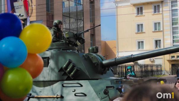 На параде 9 Мая в Омске покажут только один танк