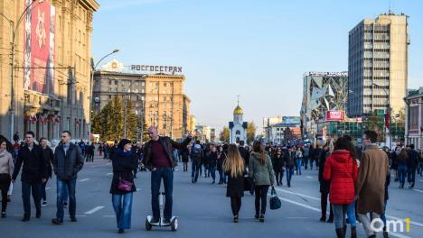 Красный проспект и центр Новосибирска перекроют 6 мая на время репетиции парада Победы
