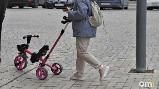 В Омске ребёнок не смог догнать свой же скутер