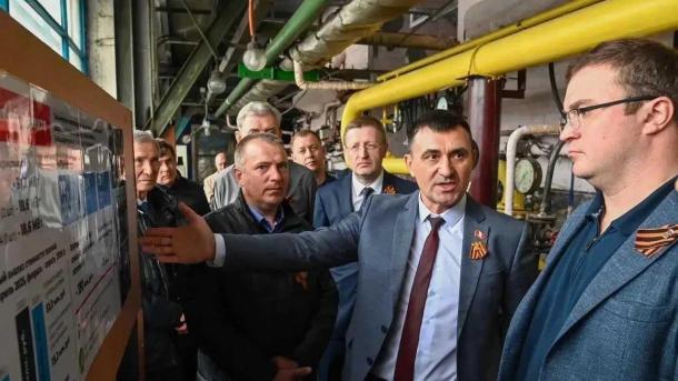 Виталий Хоценко посетил Большереченский район