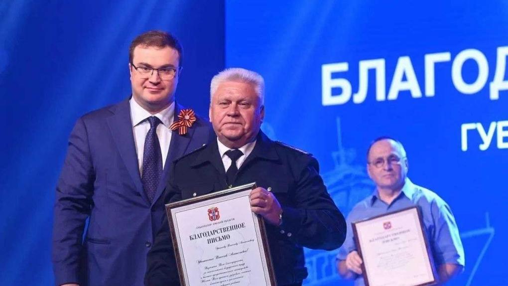 Виталий Хоценко поздравил коллектив Иртышского пароходства со 180-летием