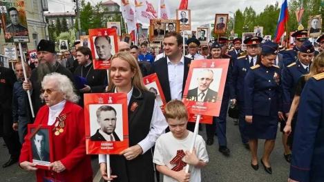 Виталий Хоценко принял участие в шествии «Бессмертного полка»