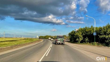 В Омской области начали ремонт участка дороги до Новосибирской области