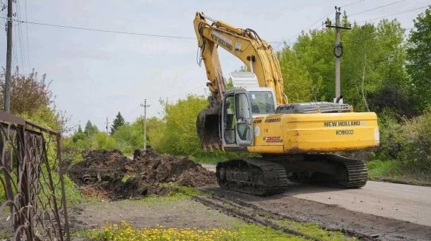 В Осташково продолжают обустраивать водоотвод