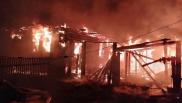 Два жителя Омской области погибли при пожаре из-за замыкания