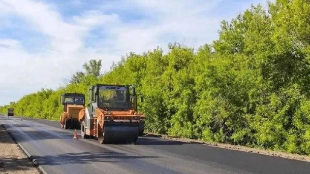 В Омской области заканчивают ремонт важной трассы