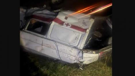 В опрокинувшейся «скорой» под Омском погиб медбрат