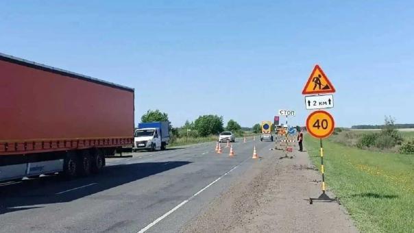Омских водителей предупредили о ремонте на трассах области