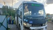 В Омске водитель автобуса потерял сознание за рулём