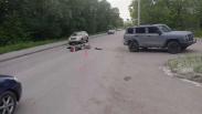 В Омске 18-летний водитель питбайка без прав врезался в «Танк»
