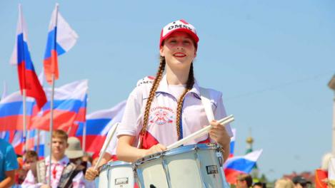 В Омске подвели итоги празднования Дня России
