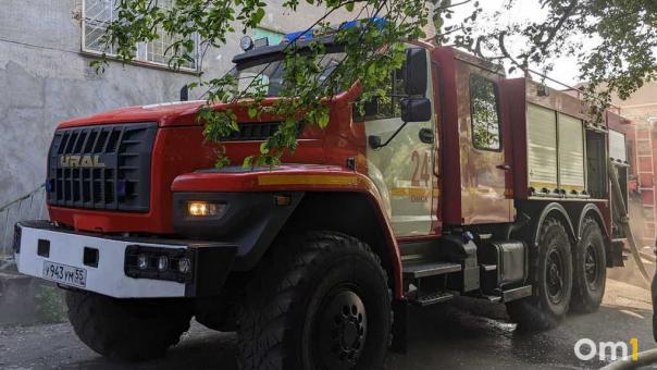 В Омской области ночью горели два дома