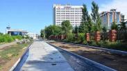 На пляже в центре Омска появятся крытые террасы и площадки для батутов