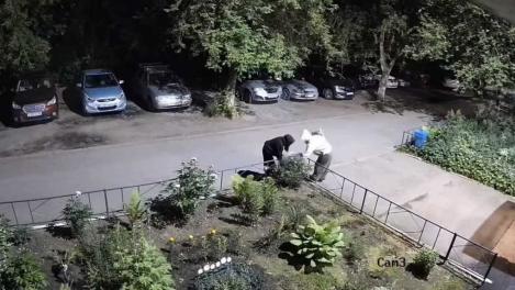 На Левобережье Омска подростки разграбили ухоженную клумбу