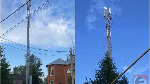 «Может рухнуть»: новосибирцы боятся вышки связи на участке соседа